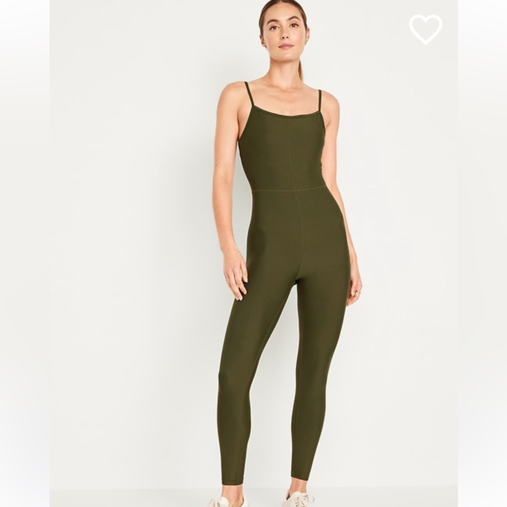Old Navy PowerSoft 7/8 Cami Bodysuit
